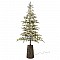 ΔΕΝΔΡΟ PRE-LIT PRINCESS PINE 240EK ME 300 ΛΕΥΚΑ LED ΣΕ FIBER GLASS RESIN ΒΑΣΗ