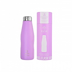 ESTIA ΘΕΡΜΟΣ TRAVEL FLASK SAVE THE AEGEAN 500ml LAVENDER PURPLE