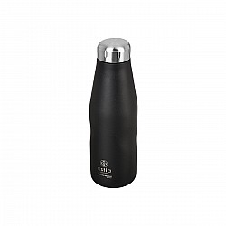 ESTIA ΘΕΡΜΟΣ TRAVEL FLASK SAVE THE AEGEAN 500ml MIDNIGHT BLACK