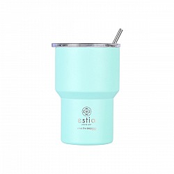 ESTIA ΘΕΡΜΟΣ MUG LITE SAVE THE AEGEAN 400ml BERMUDA GREEN