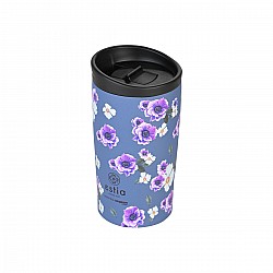 ESTIA ΘΕΡΜΟΣ TRAVEL MUG SAVE THE AEGEAN 350ml GARDEN BLUE