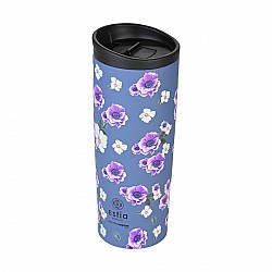 ESTIA ΘΕΡΜΟΣ TRAVEL MUG SAVE THE AEGEAN 500ml GARDEN BLUE