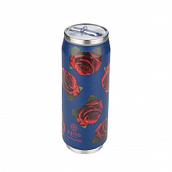 ESTIA ΘΕΡΜΟΣ TRAVEL CUP SAVE THE AEGEAN 500ml ELECTRIC ROSES