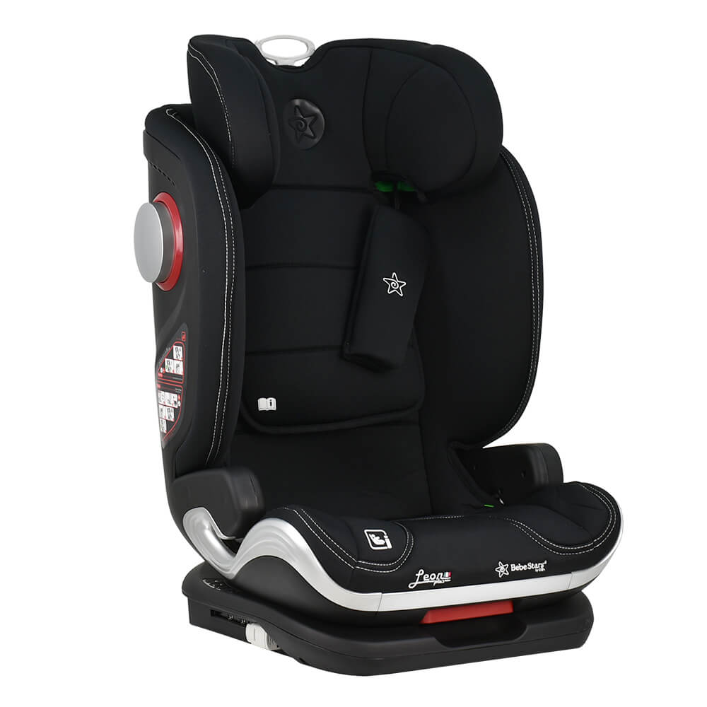 ΚΑΘΙΣΜΑ ΑΥΤΟΚΙΝΗΤΟΥ LEON PLUS ISOFIX  I-SIZE BLACK